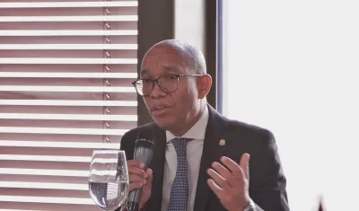 Gerson Chaverra, presidente del Senado.