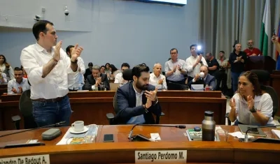 Imagen de la sesión del Concejo de Medellín.