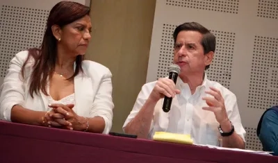 Ministro del Interior, Juan Fernando Cristo.