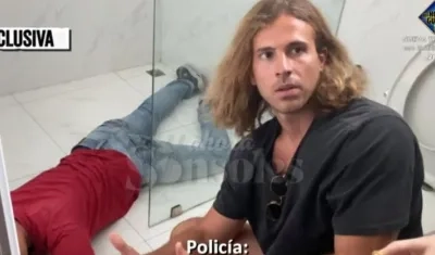 Daniel Sancho cuando relató cómo asesinó a Edwin Arrieta.