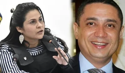 Dayana Jassir y Eduardo Pinto. 