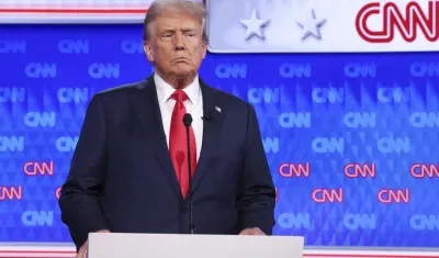 Donald Trump, candidato presidencial de los EE.UU. 