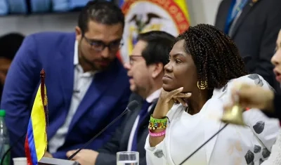 Francia Márquez, vicepresidenta y ministra de Igualdad.