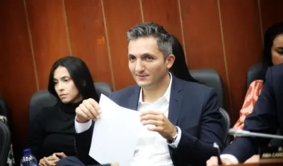 Juan Pablo Gallo, senador liberal.