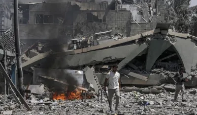 Consecuencias de los ataques israelíes en Gaza.