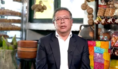 Presidente Gustavo Petro. 