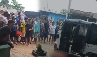 El motocarrista quedó muerto en el lugar de los hechos. 