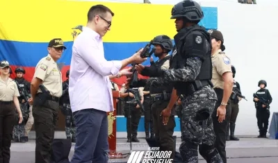 Presidente de Ecuador, Daniel Noboa.