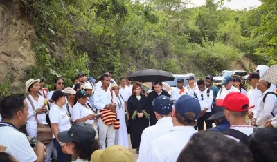 Recorrido de la JEP con la comunidad indígena en el caso Nohemí y Hermes.