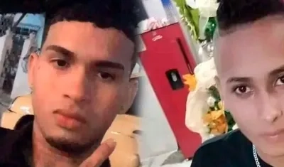 Julio Cesar Del Río Castro, auxiliar de Policía, y Rafael Armando Ahumada, vigilante.