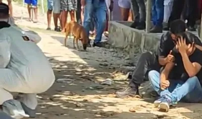 Levantamiento de joven encontrado en sin vida en Soledad. 
