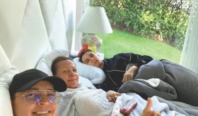 Jhonier Leal, Marleny Hernández y Mauricio Leal.