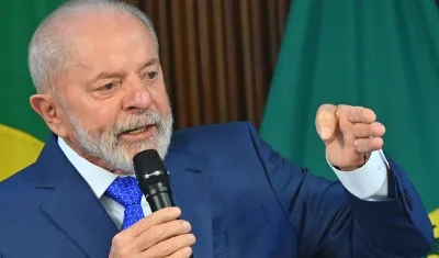 Luiz Inácio Lula da Silva, presidente de Brasil.