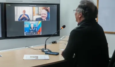 Luiz Inacio Lula da Silva, Andrés López Obrador y Gustavo Petro.