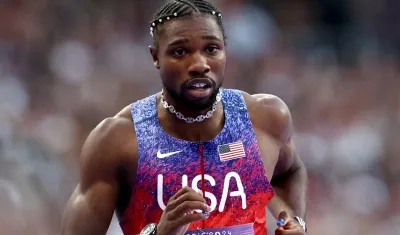 El velocista estadounidense Noah Lyles.