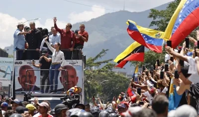 La líder de la oposición venezolana, María Corina Machado.