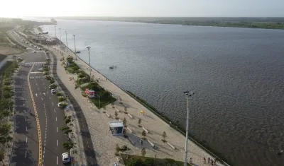 El Gran Malecón, uno de los lugares por donde pasarán las ciclistas.