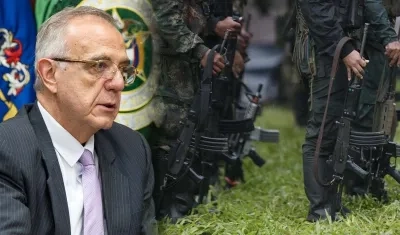 Ministro de Defensa y disidencias de las FARC.
