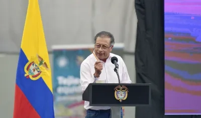 El Presidente de la República, Gustavo Petro.