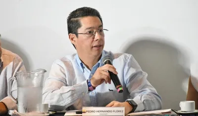 Senador Pedro Flórez.