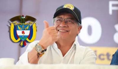 El Presidente Gustavo Petro.
