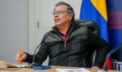 El Presidente de la República, Gustavo Petro.