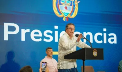 El Presidente Gustavo Petro.