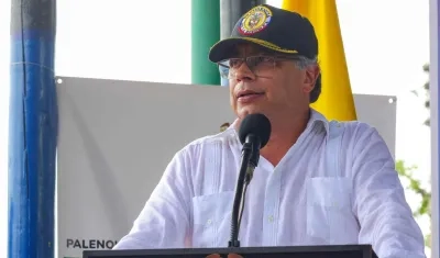 El Presidente Gustavo Petro.