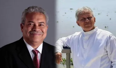 Edwin Pitre y Javier Jiménez.