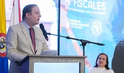 El secretario Jurídico del Atlántico, Rachid Náder. 