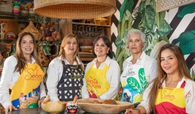 Las mujeres de Sabor Barranquilla.