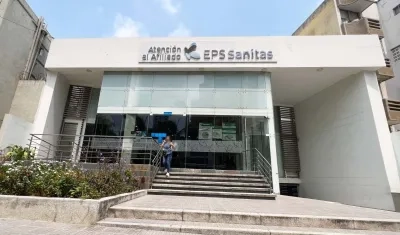 Una sede de la EPS Sanitas. 