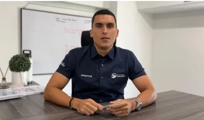 Santander Donado, director del Instituto de Tránsito y Transporte de Soledad. 