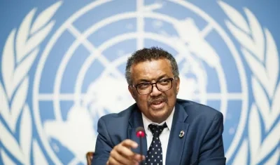 Director general de la OMS, Tedros Adhanom Ghebreyesus.