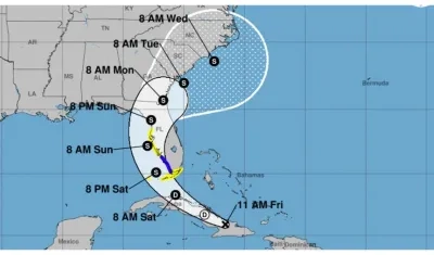 Posible tormenta tropical.