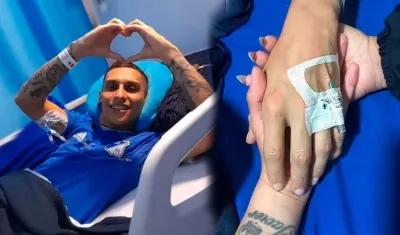 Javier Acosta momentos previos a la eutanasia. 