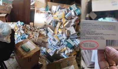 Medicamentos vencidos.