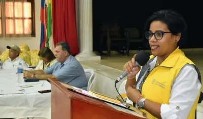 Yesenia Pérez Otero, directora de la Unidad para las Víctimas en Atlántico.