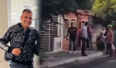 Yesid Quintero, comerciante secuestrado.