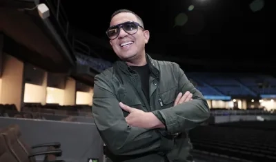 El cantante Felipe Peláez .