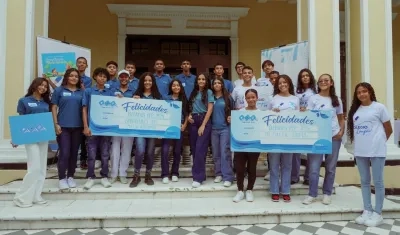 La ceremonia se llevó a cabo este sábado en la sede Prado de la empresa. 