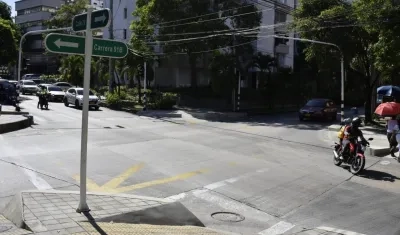 Calle 79 con carrera 51B.