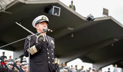 Almirante Francisco Cubides.