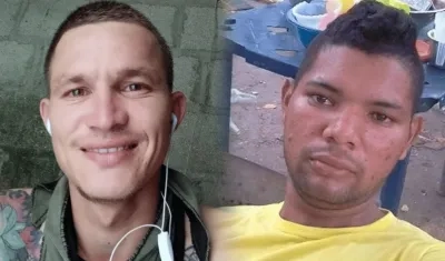 José Andrés Aranda Ortiz y Walber Antonio Henríquez.