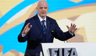 Gianni Infantino, presidente de la Fifa.