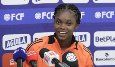 Linda Caicedo, delantera de la Selección Colombia sub-20.