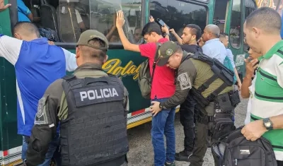 Imagen de los operativos.