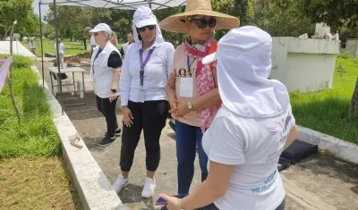Intervención de la UBPD al Cementerio Calancala de Barranquilla