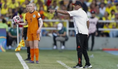 Carlos Paniagua, seleccionador de Colombia Sub-20.