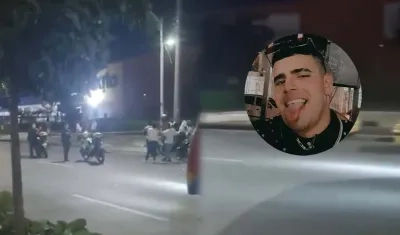 El accidente ocurrió en la calle 30 con carrera 8.